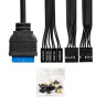 Корпус Minitower EXEGATE BAA-303MU-AA500 EX299400RUS